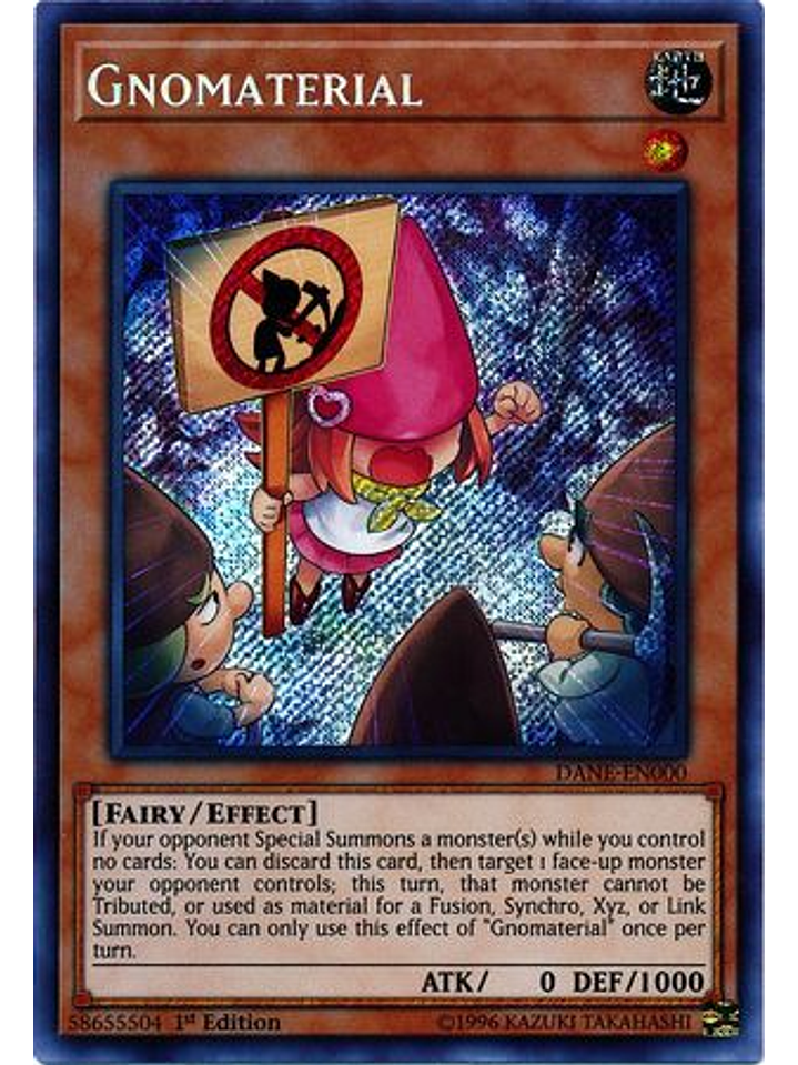 Gnomaterial - DANE-EN000 - Secret Rare 1st Edition 1