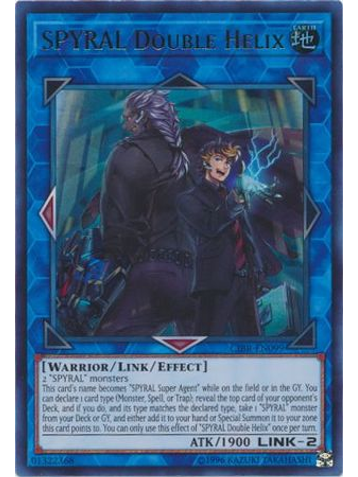 SPYRAL Double Helix - CIBR-EN099 - Ultra Rare Unlimited 1