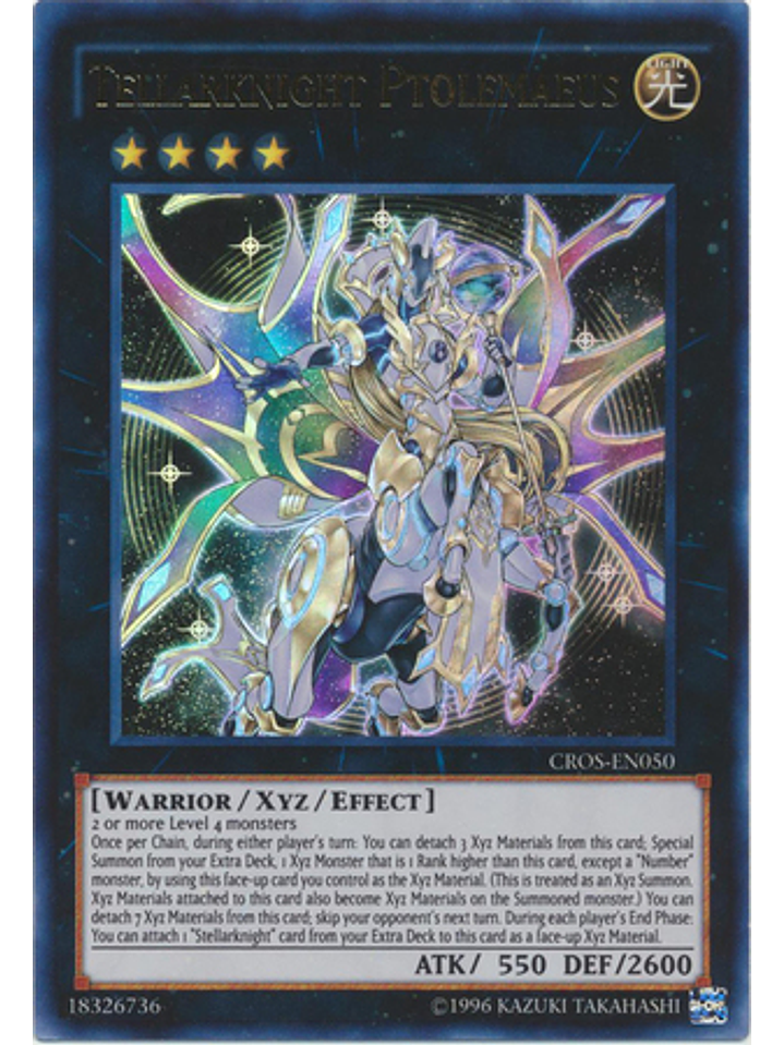 Tellarknight Ptolemaeus - CROS-EN050 - Ultra Rare Unlimited 1