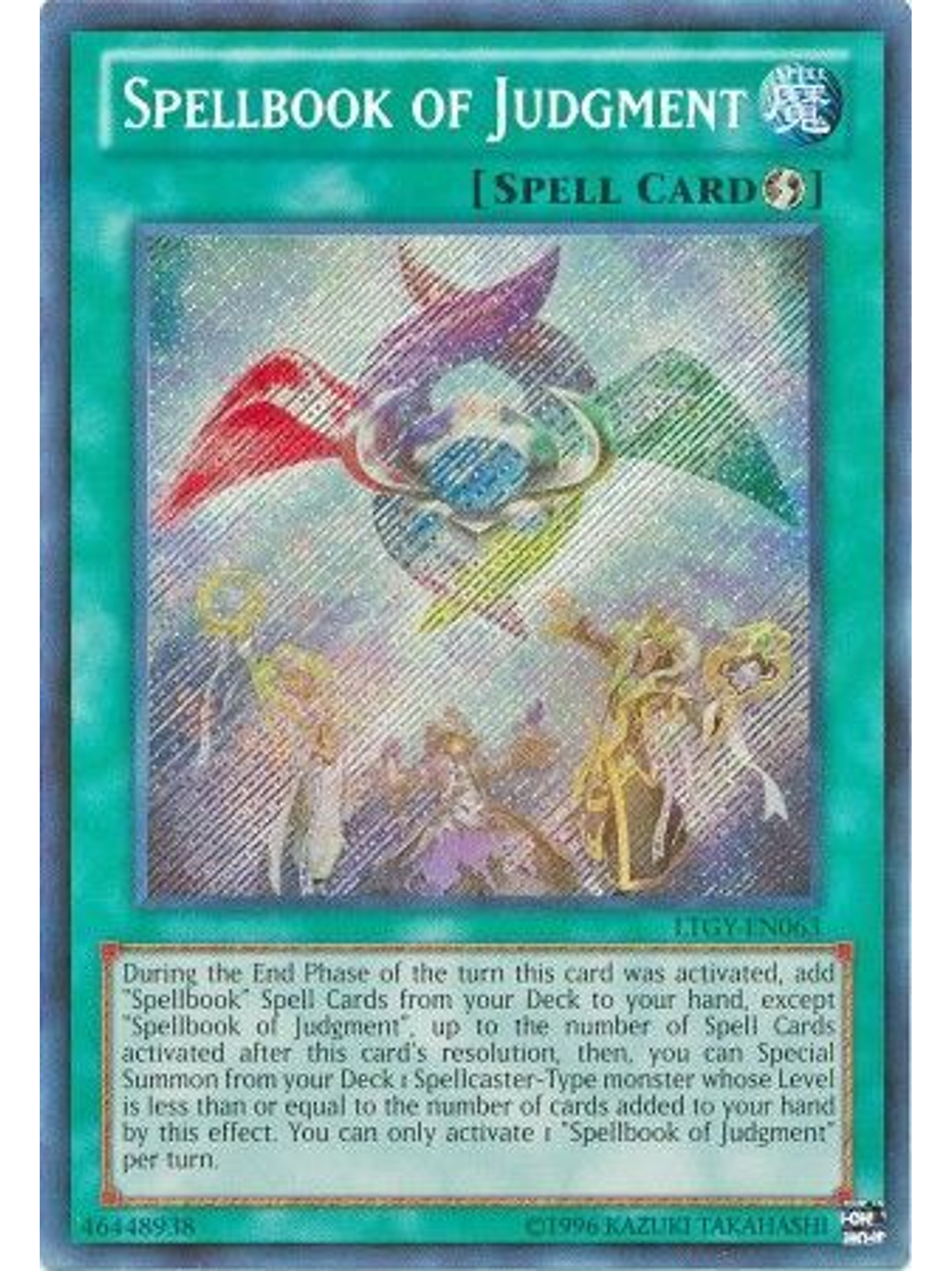 Spellbook of Judgment - LTGY-EN063 - Secret Rare Unlimited 1