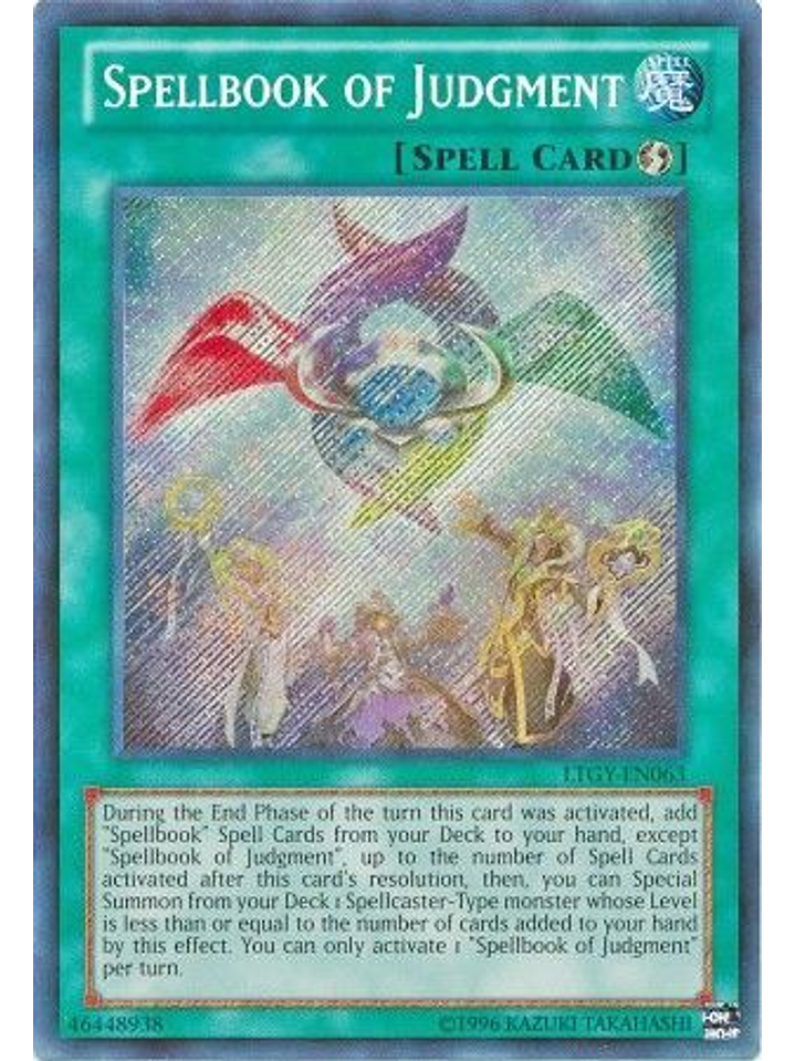 Spellbook of Judgment - LTGY-EN063 - Secret Rare Unlimited 1