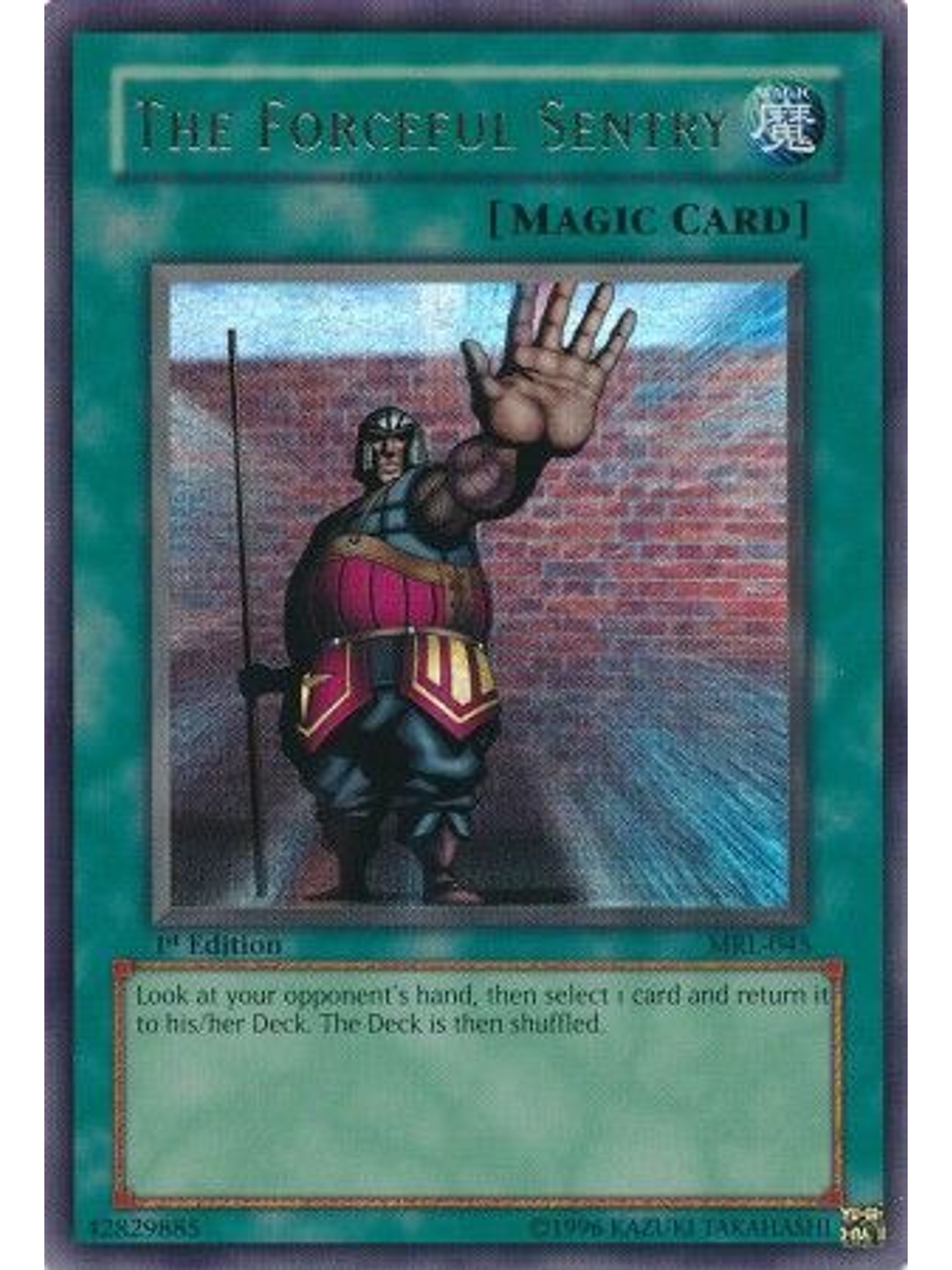 The Forceful Sentry - MRL-045 - Ultra Rare 1st Edition 1