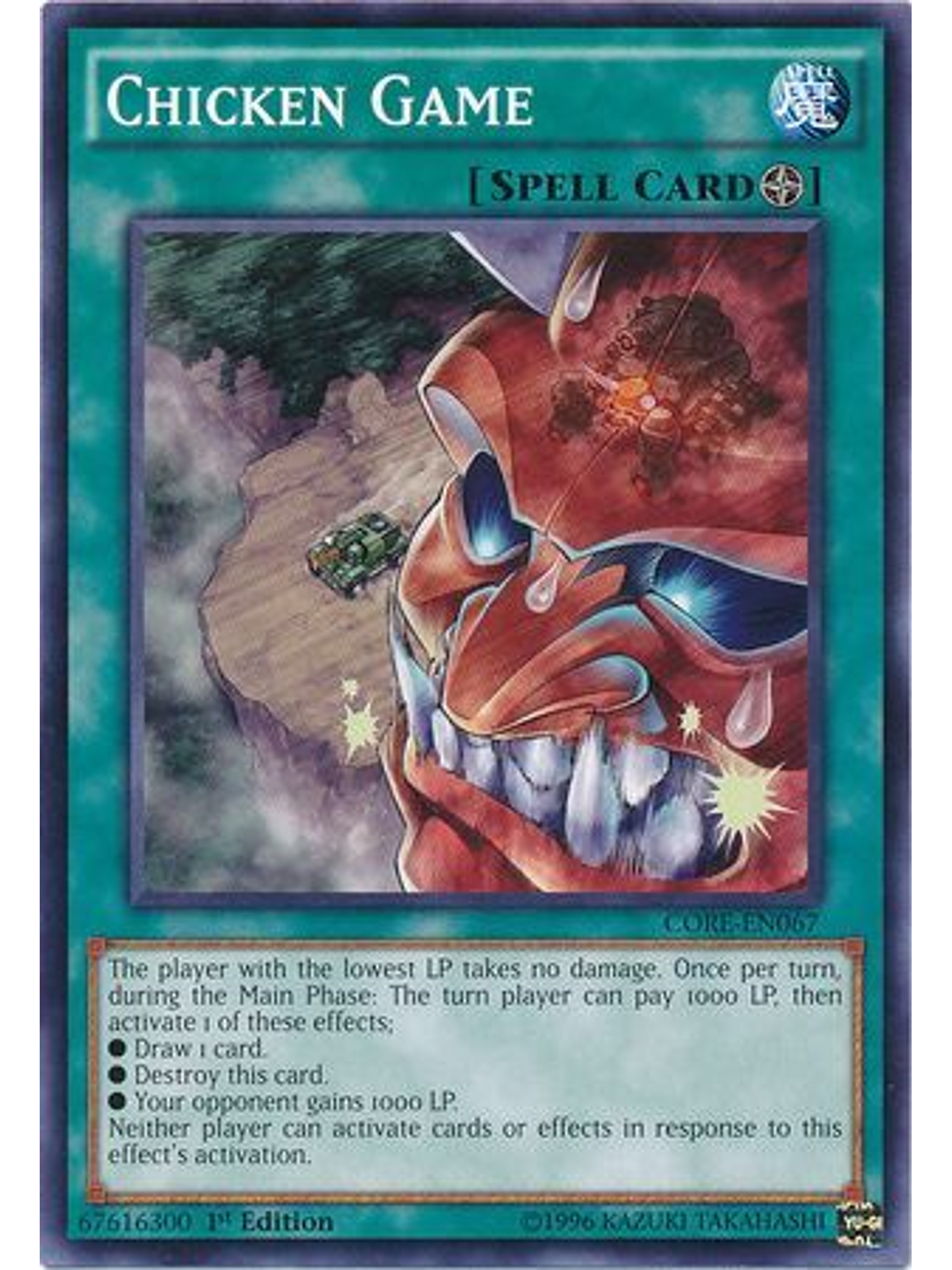 Chicken Game - CORE-EN067 - Common 1st Edition 1