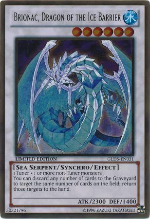 Brionac, Dragon of the Ice Barrier - GLD5-EN031 - Gold Rare