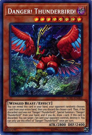 Danger! Thunderbird! - SOFU-EN082 - Secret Rare Unlimited