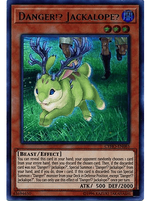 Danger!? Jackalope? - CYHO-EN085 - Ultra Rare Unlimited