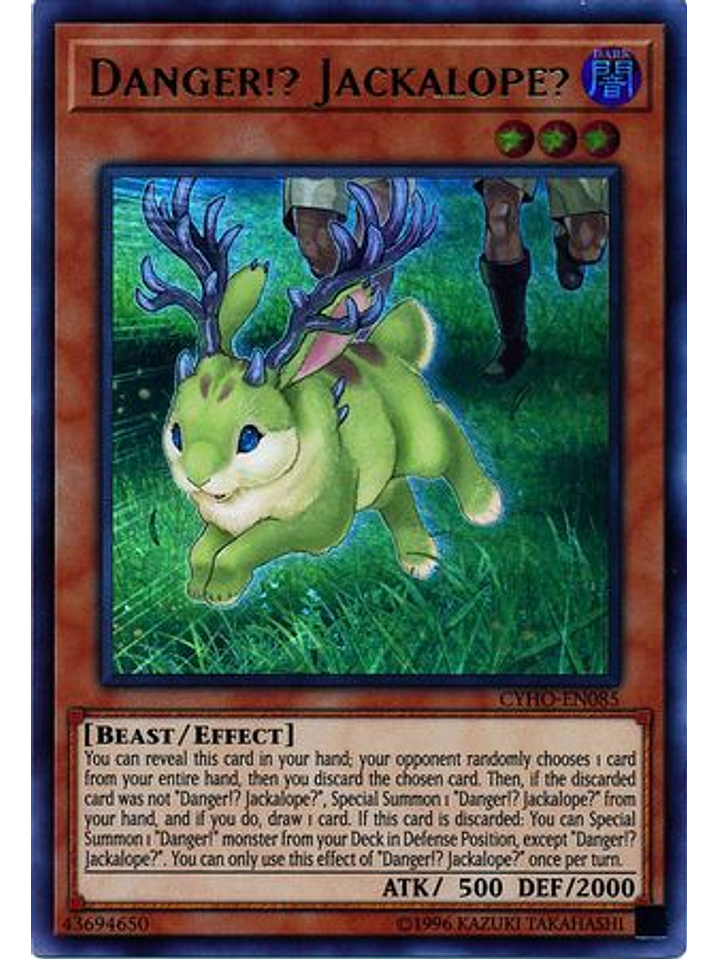 Danger!? Jackalope? - CYHO-EN085 - Ultra Rare Unlimited 1