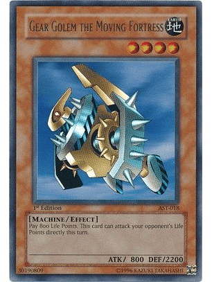 Gear Golem the Moving Fortress - AST-018 - Ultra Rare 1st Edition