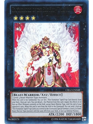 Brotherhood of the Fire Fist - Tiger King - CBLZ-EN048 - Ultra Rare Unlimited