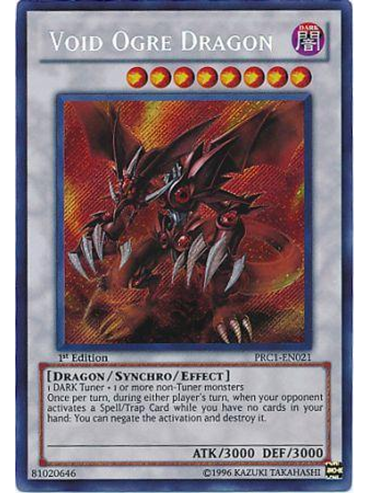 Void Ogre Dragon - PRC1-EN021 - Secret Rare 1