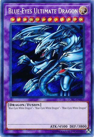 Blue-Eyes Ultimate Dragon - LCKC-EN057 - Secret Rare Unlimited