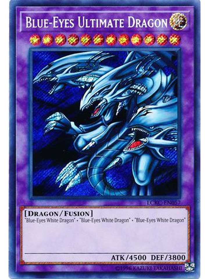 Blue-Eyes Ultimate Dragon - LCKC-EN057 - Secret Rare Unlimited 1