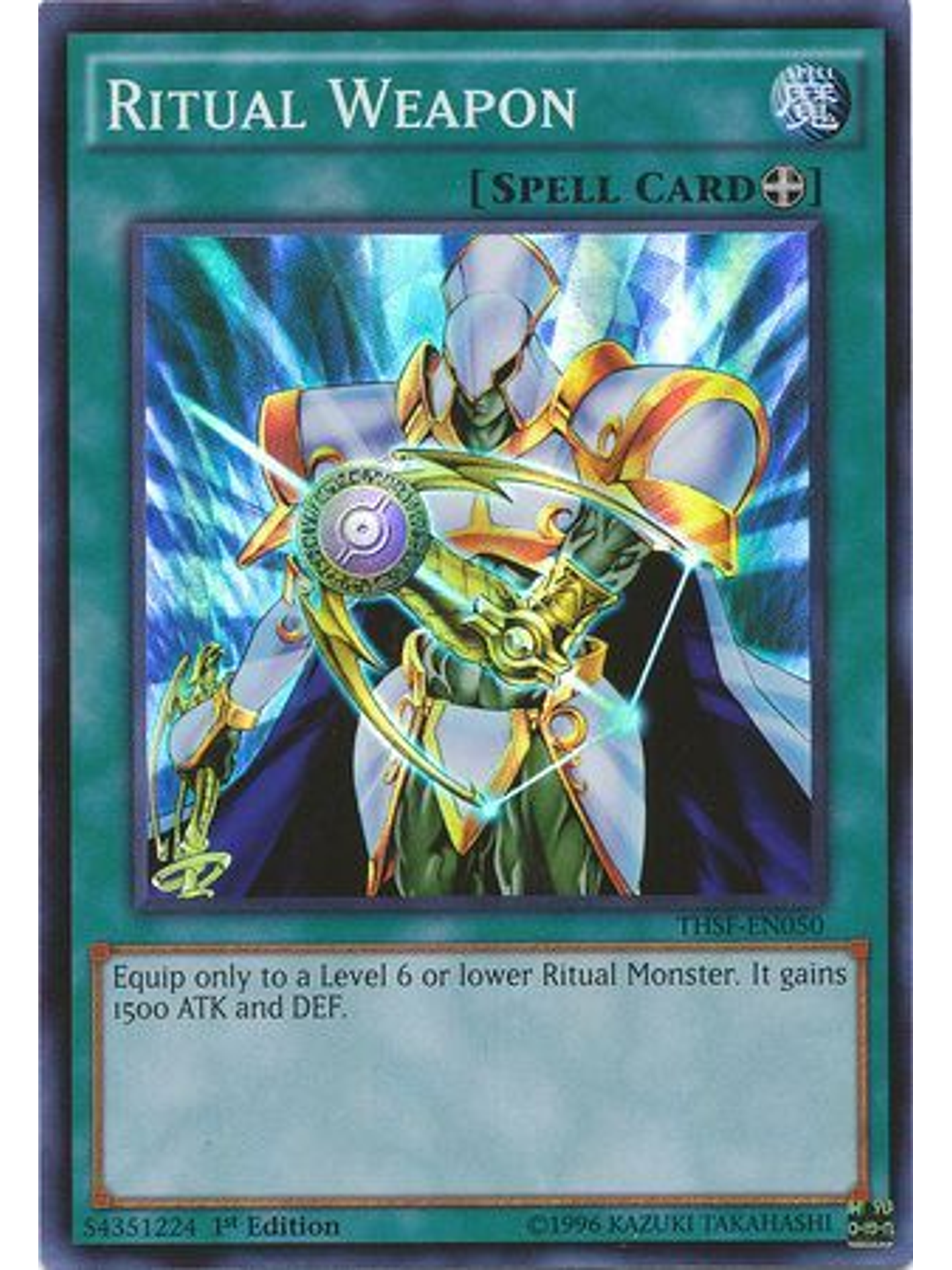 Ritual Weapon - THSF-EN050 - Super Rare 1st Edition 1