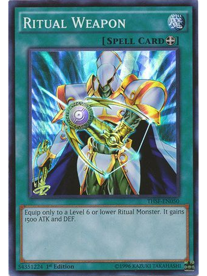 Ritual Weapon - THSF-EN050 - Super Rare 1st Edition 1