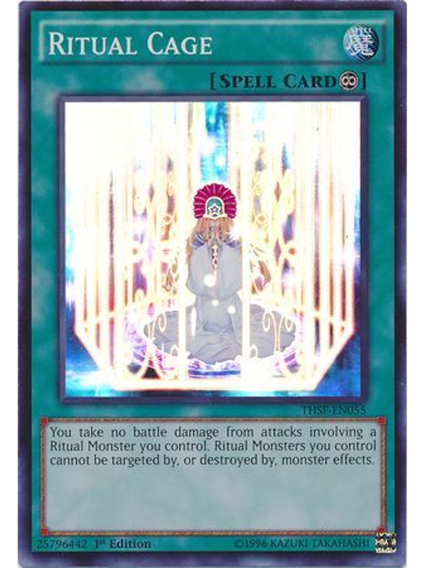 Ritual Cage - THSF-EN055 - Super Rare 1st Edition 1