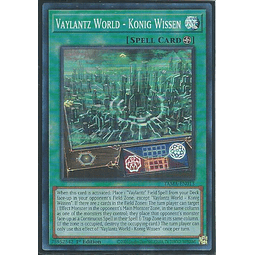 Vaylantz World - Konig Wissen - TAMA-EN013 - Super Rare 1st Edition