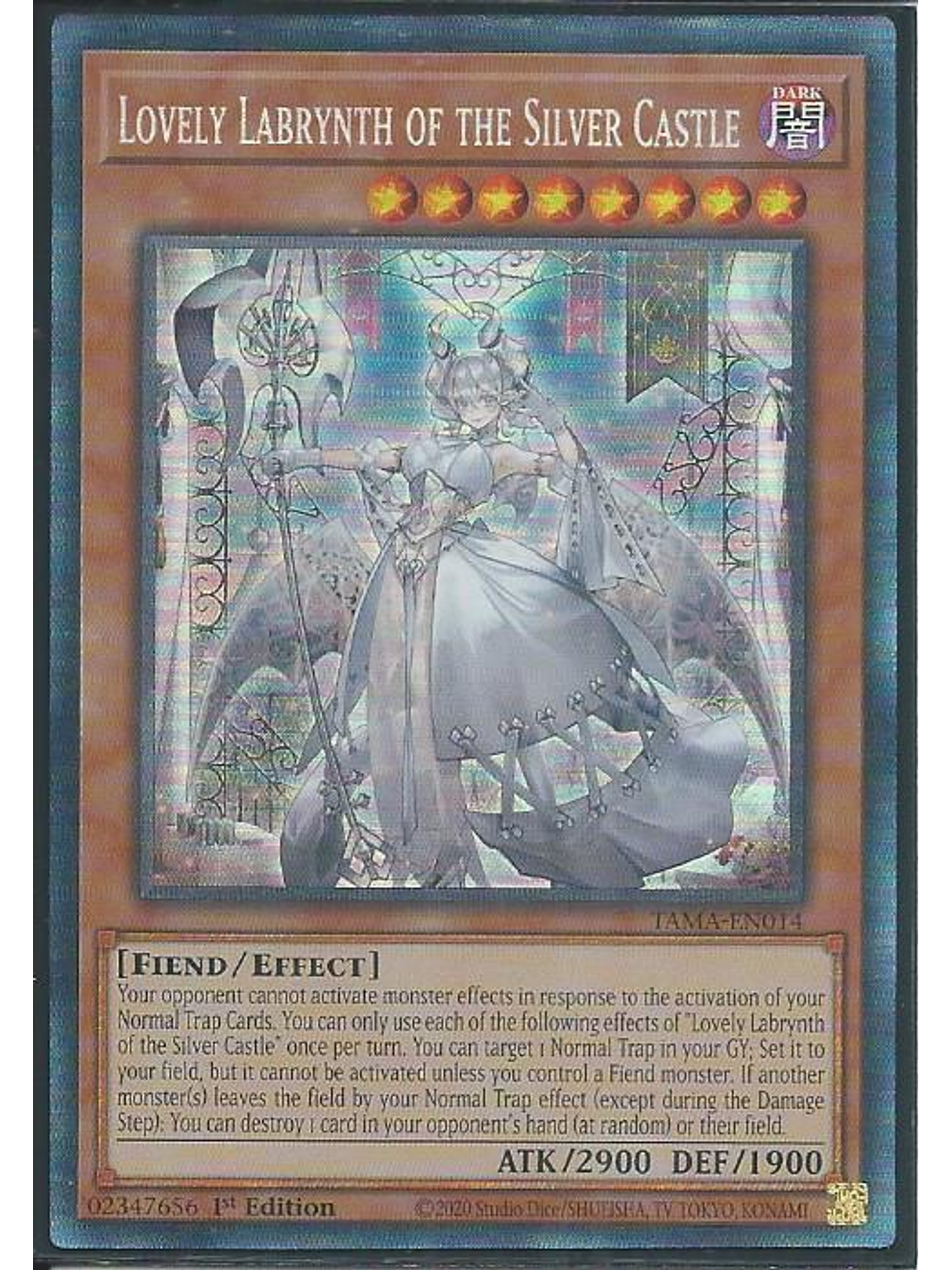 Lovely Labrynth of the Silver Castle - TAMA-EN014 - Collector's Rare 1st Edition 1