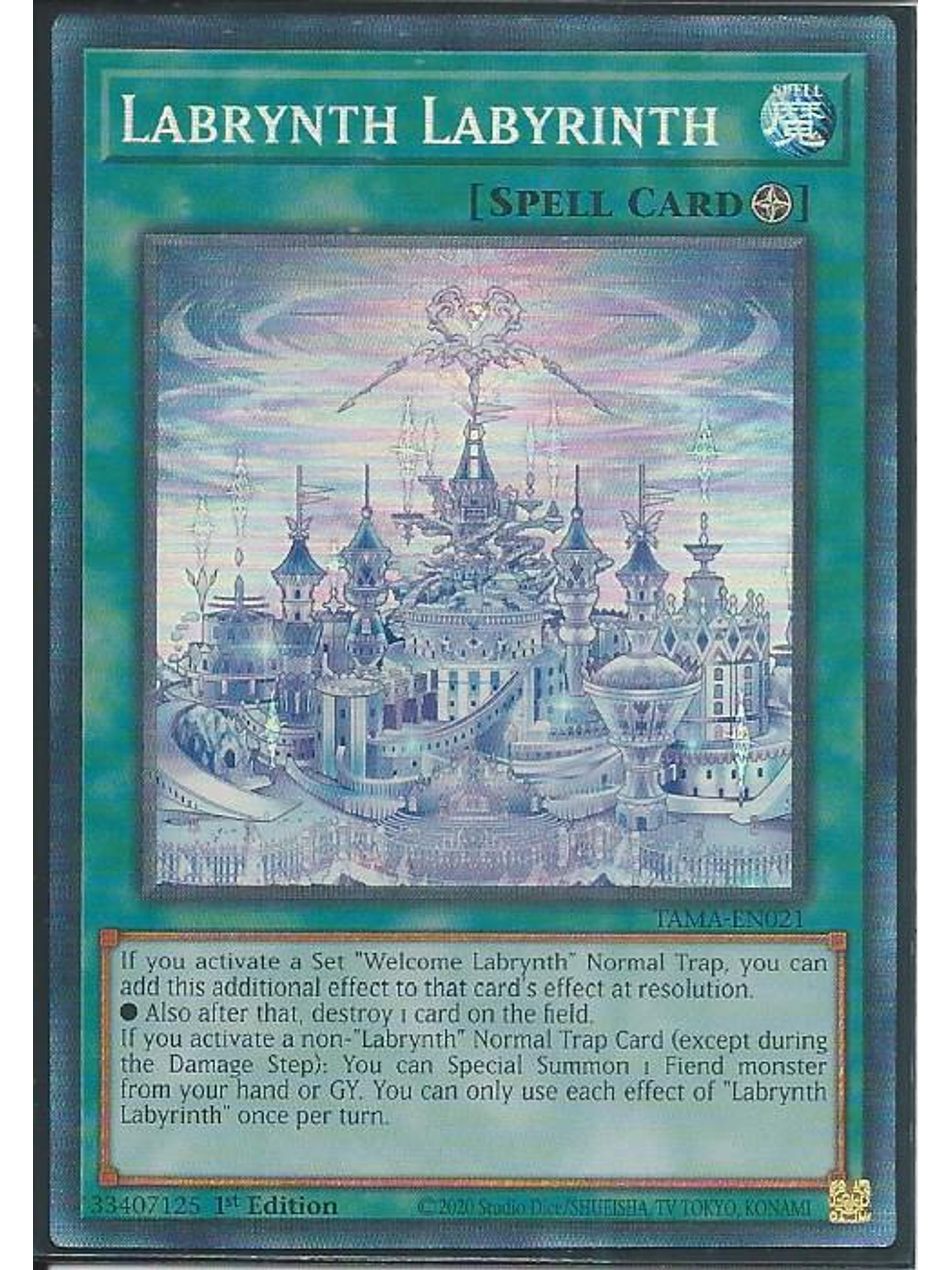 Labrynth Labyrinth - TAMA-EN021 - Collector's Rare 1st Edition 1