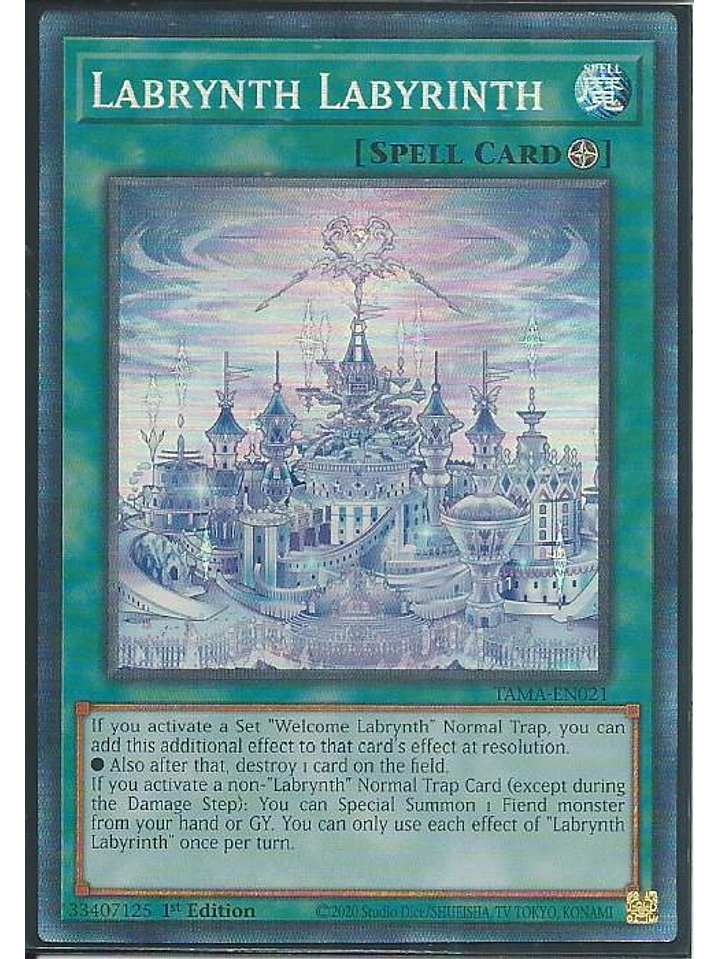 Labrynth Labyrinth - TAMA-EN021 - Collector's Rare 1st Edition 1
