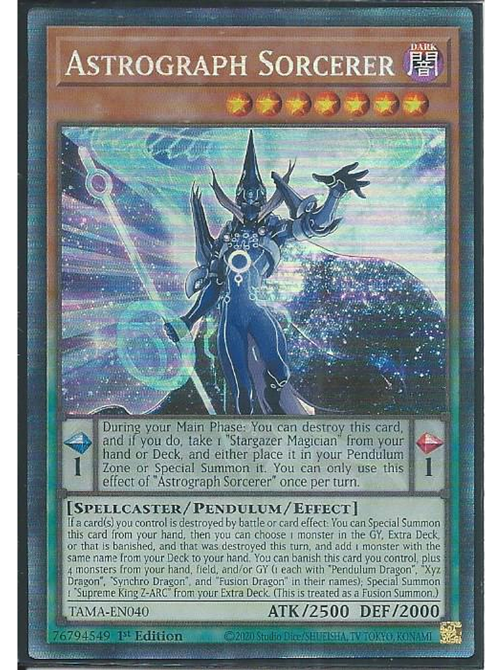 Astrograph Sorcerer - TAMA-EN040 - Collector's Rare 1st Edition 1