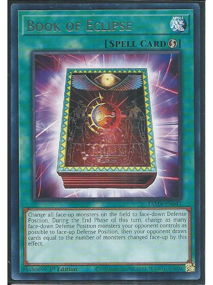 Book of Eclipse - TAMA-EN041 - Rare 1st Edition 1