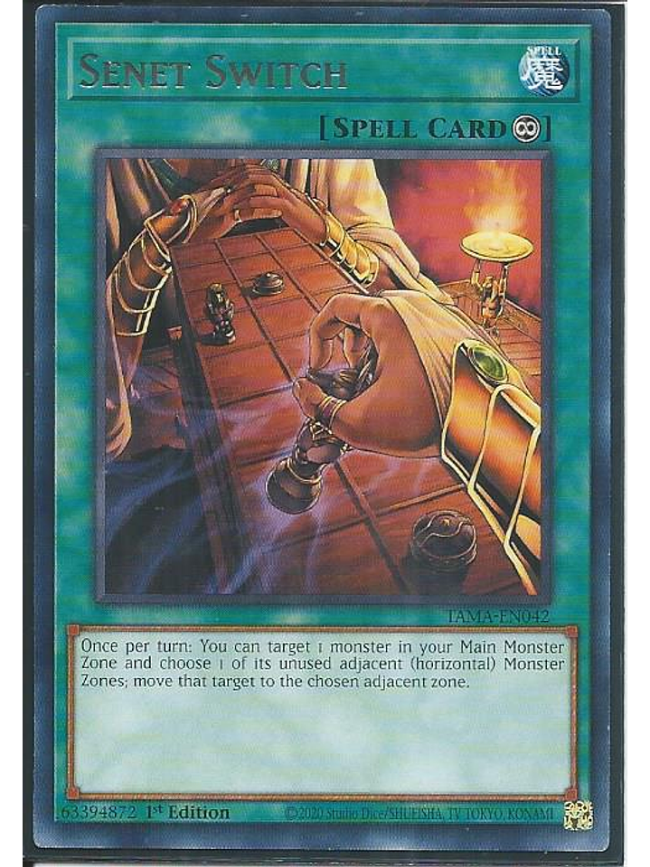Senet Switch - TAMA-EN042 - Rare 1st Edition 1