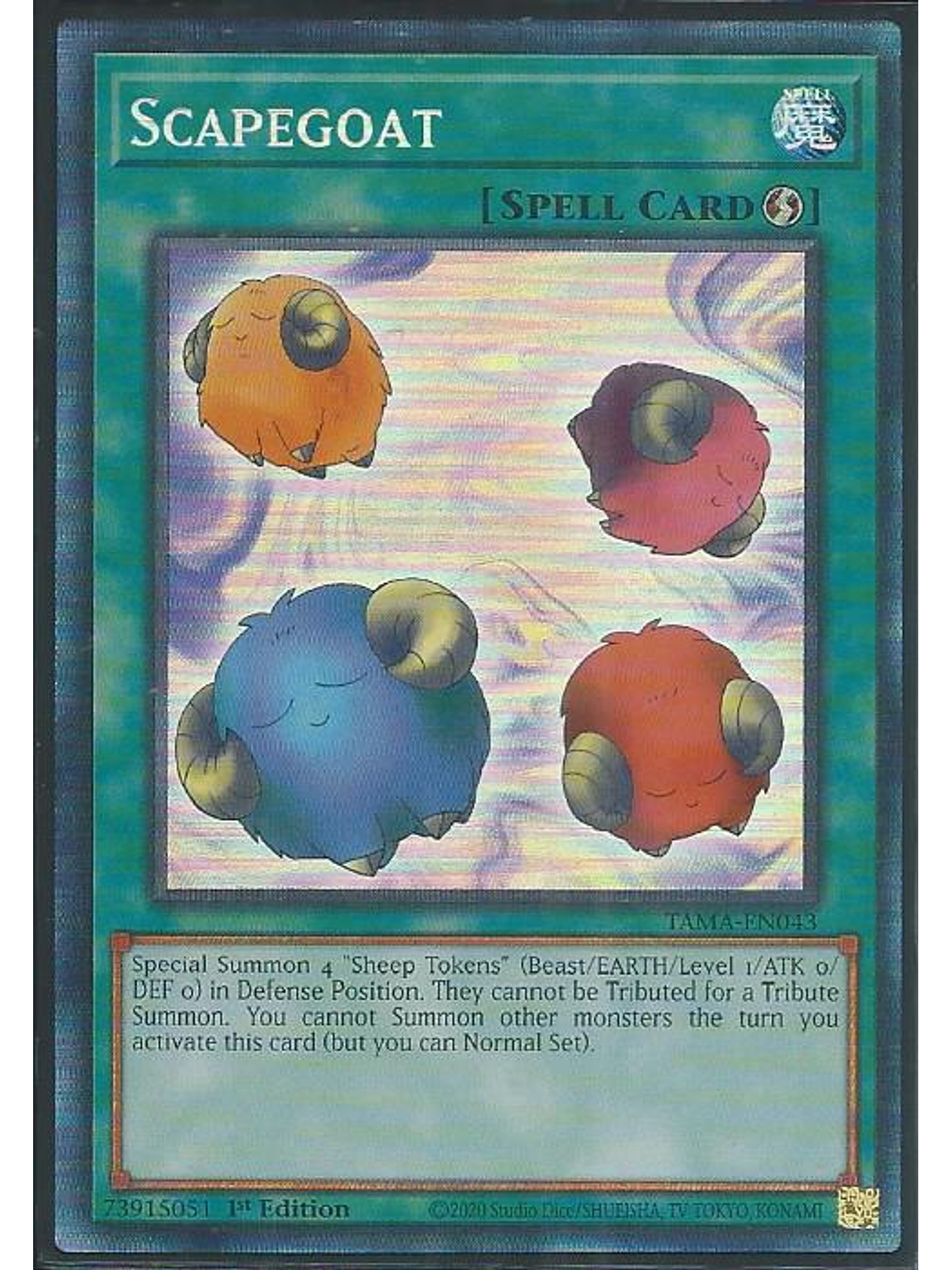 Scapegoat - TAMA-EN043 - Collector's Rare 1st Edition 1