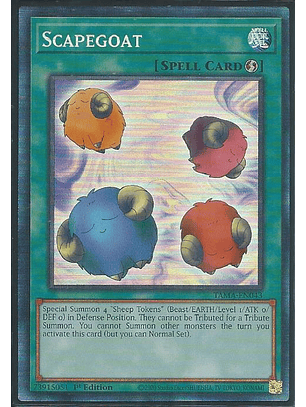 Scapegoat - TAMA-EN043 - Collector's Rare 1st Edition