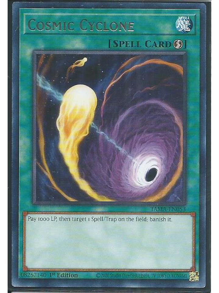 Cosmic Cyclone - TAMA-EN053 - Rare 1st Edition 1