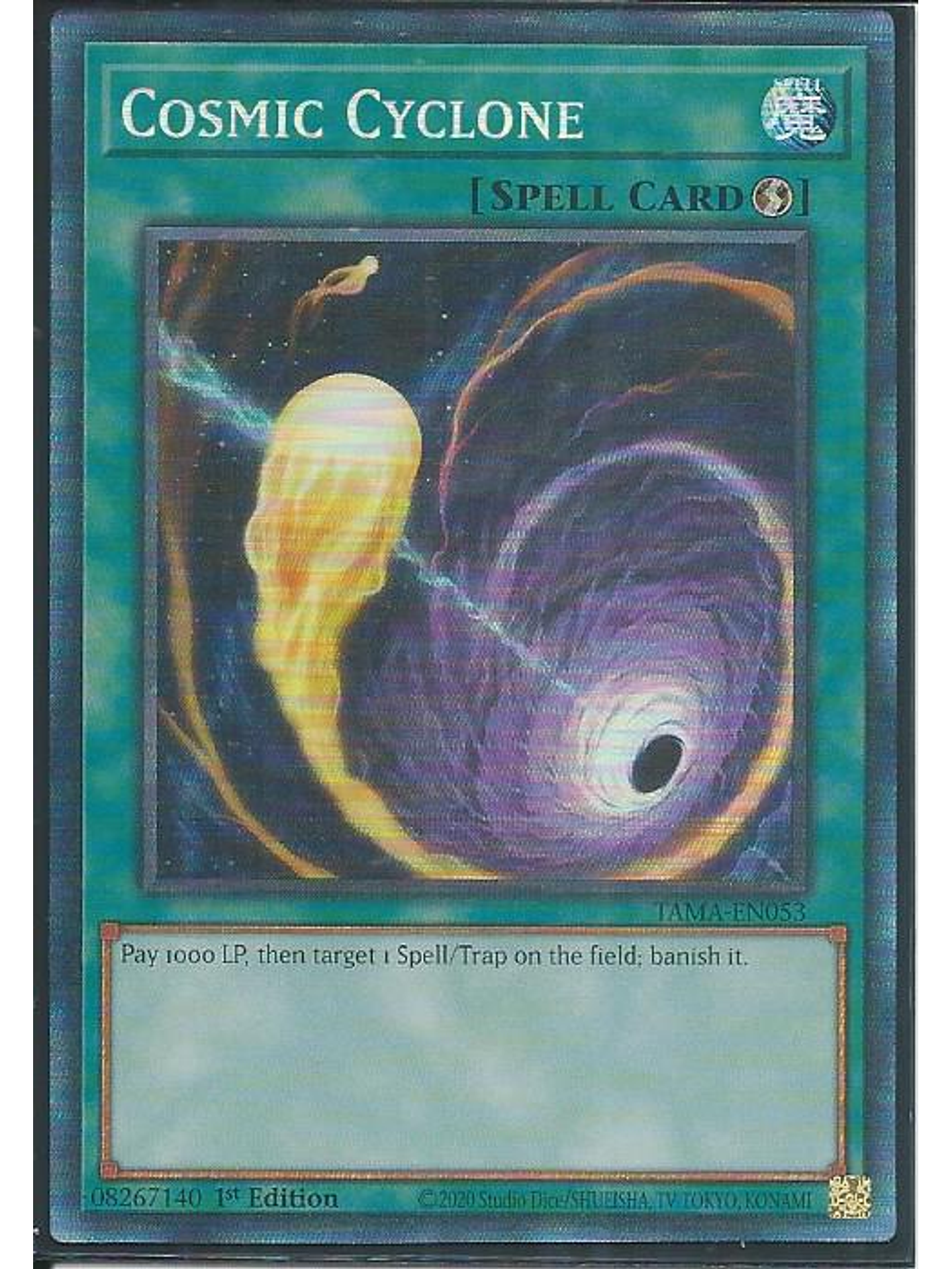 Cosmic Cyclone - TAMA-EN053 - Collector's Rare 1st Edition 1