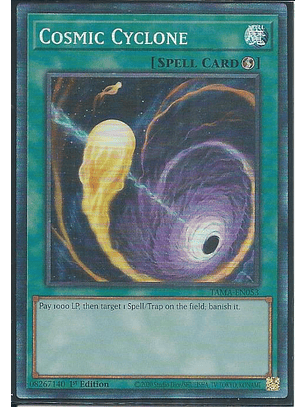 Cosmic Cyclone - TAMA-EN053 - Collector's Rare 1st Edition