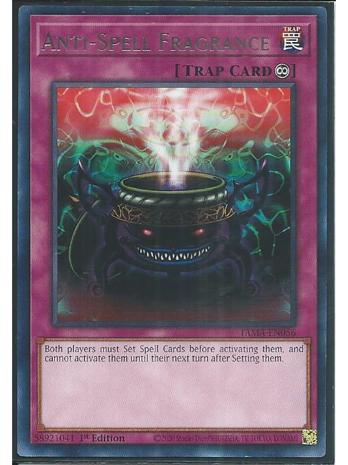 Anti-Spell Fragrance - TAMA-EN056 - Rare 1st Edition 1