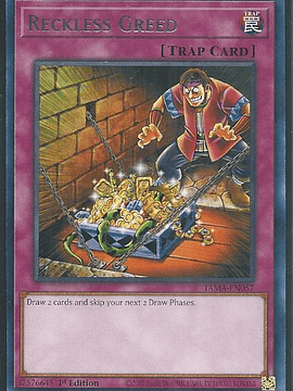 Reckless Greed - TAMA-EN057 - Rare 1st Edition