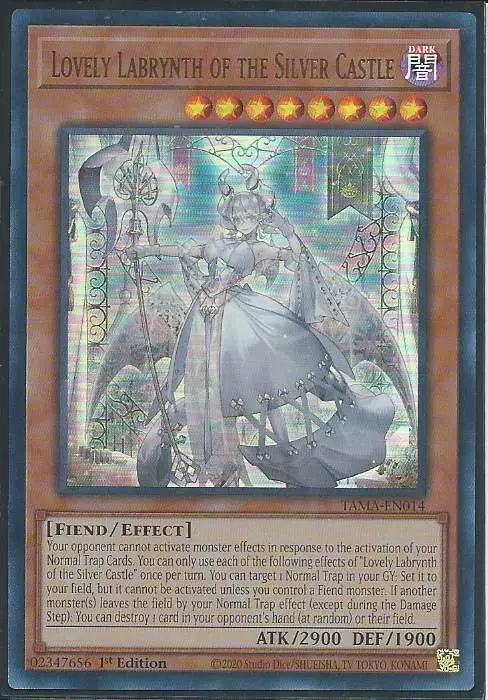 Lovely Labrynth of the Silver Castle - TAMA-EN014 - Ultra Rare 1st Edition