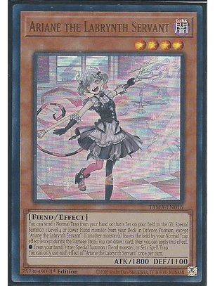 Ariane the Labrynth Servant - TAMA-EN016 - Ultra Rare 1st Edition