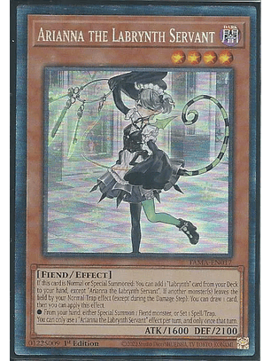 Arianna the Labrynth Servant - TAMA-EN017 - Collector's Rare 1st Edition