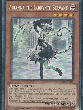 Arianna the Labrynth Servant - TAMA-EN017 - Collector's Rare 1st Edition