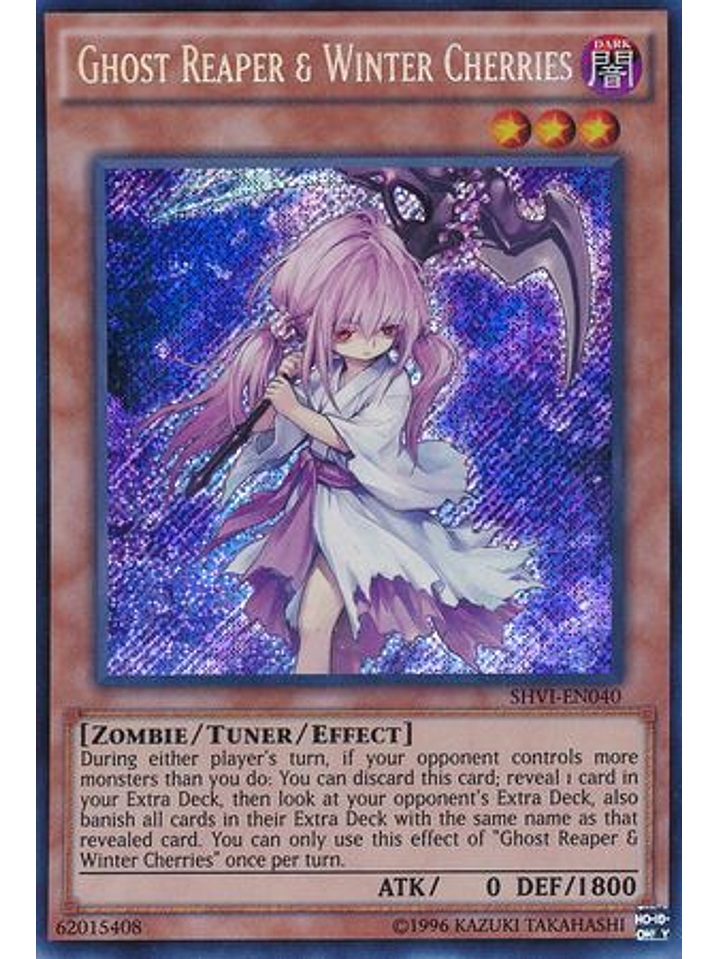 Ghost Reaper & Winter Cherries - SHVI-EN040 - Secret Rare Unlimited 1