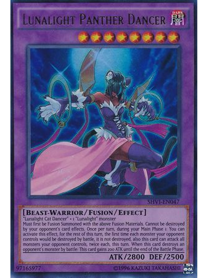 Lunalight Panther Dancer - SHVI-EN047 - Ultra Rare Unlimited 1