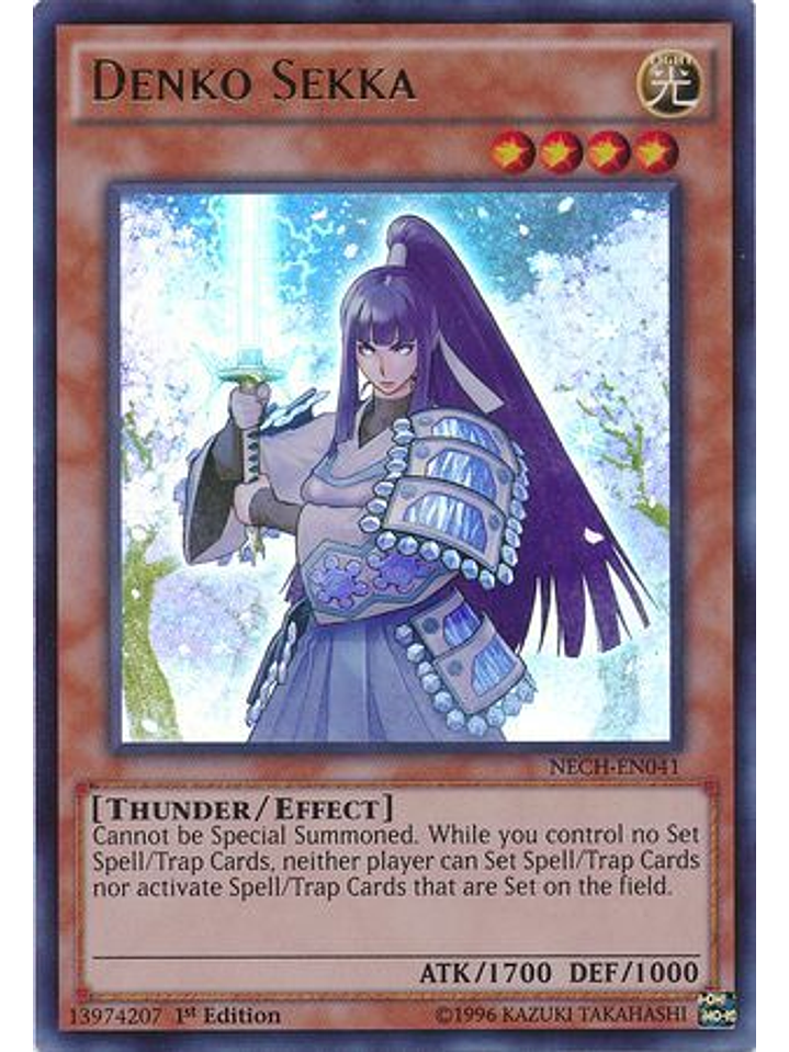 Denko Sekka - NECH-EN041 - Ultra Rare 1st Edition 1