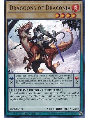 Dragoons of Draconia - SECE-ENSP1 - Ultra Rare Limited Edition