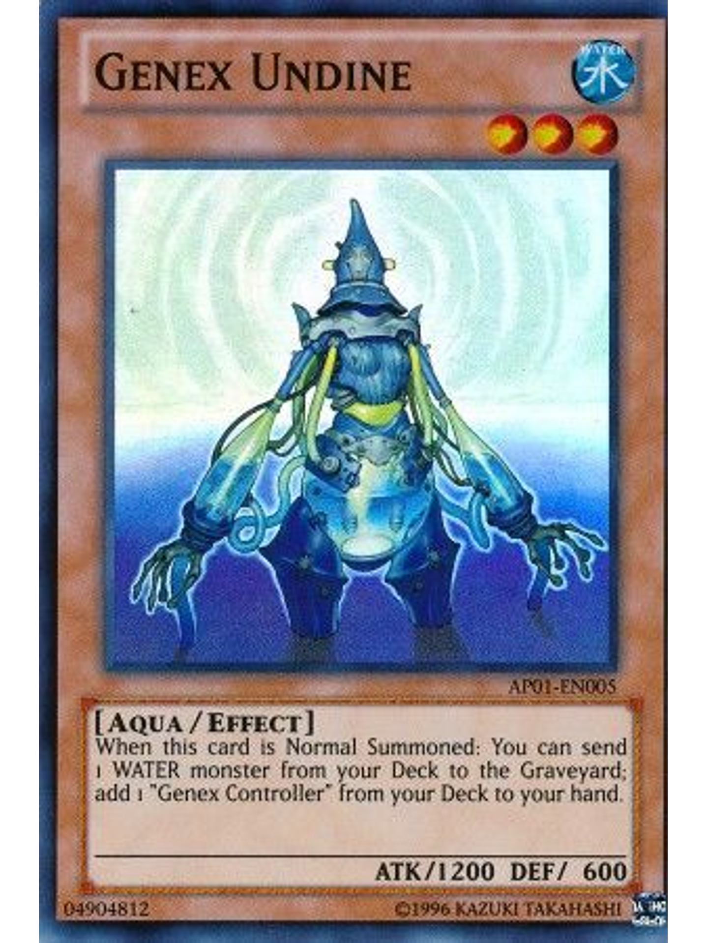 Genex Undine - AP01-EN005 - Super Rare 1
