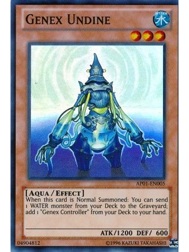 Genex Undine - AP01-EN005 - Super Rare 1