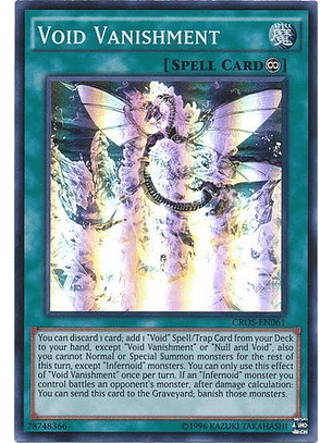 Void Vanishment - CROS-EN061 - Super Rare Unlimited