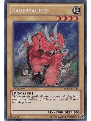 Sabersaurus - LCJW-EN143 - Secret Rare