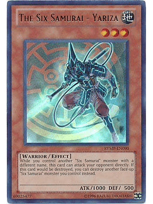 The Six Samurai - Yariza - RYMP-EN090 - Ultra Rare Unlimited