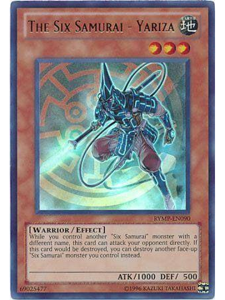 The Six Samurai - Yariza - RYMP-EN090 - Ultra Rare Unlimited 1