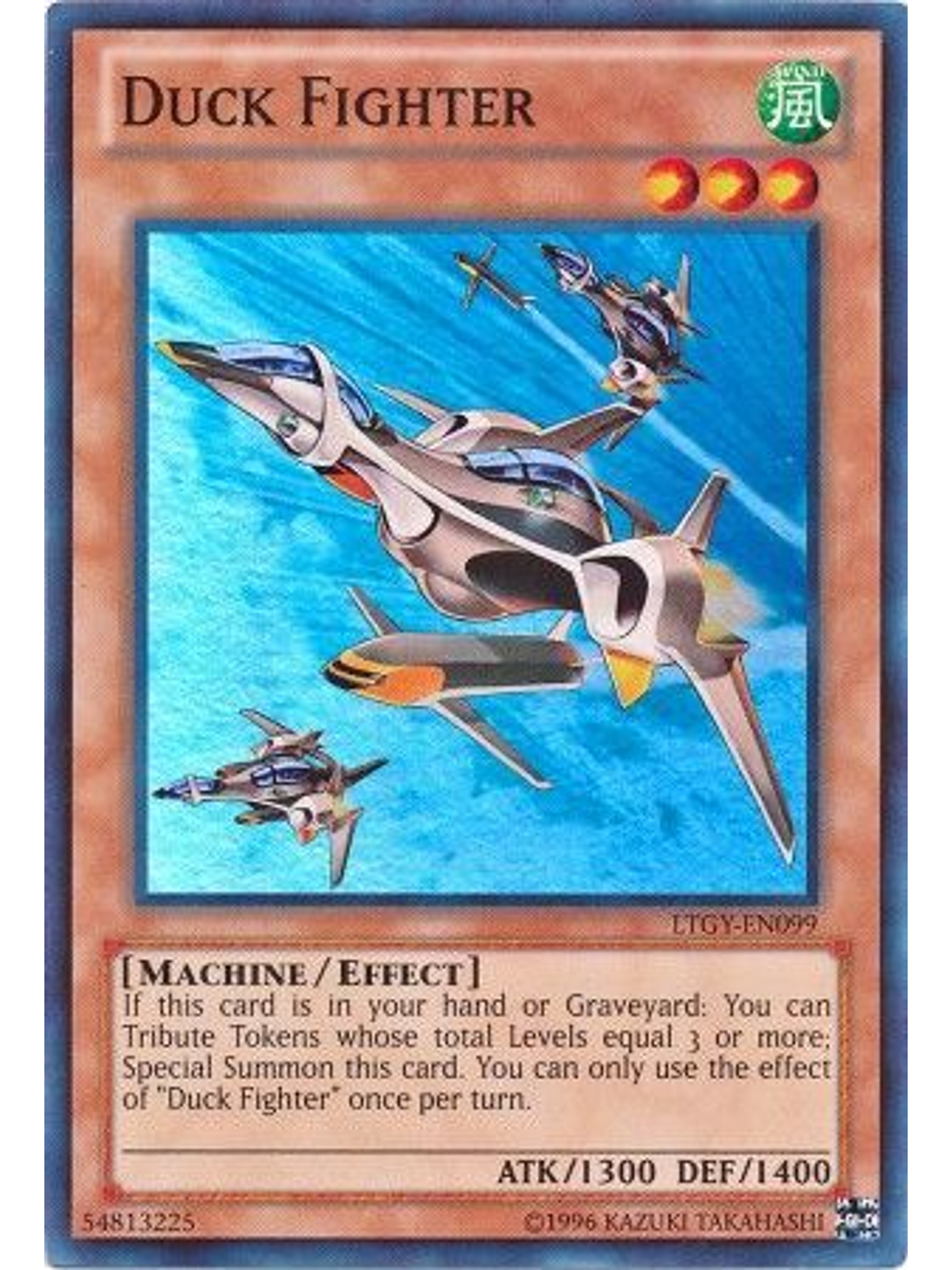Duck Fighter - LTGY-EN099 - Super Rare Unlimited 1
