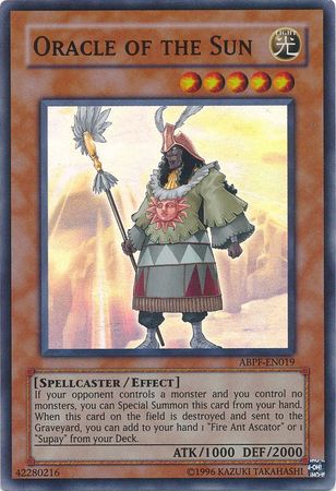 Oracle of the Sun - ABPF-EN019 - Super Rare Unlimited