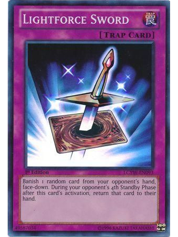 Lightforce Sword - LCYW-EN093 - Super Rare 1st Edition 1